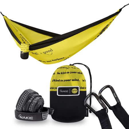 Good Human Factory - Recycled Hammock with Straps