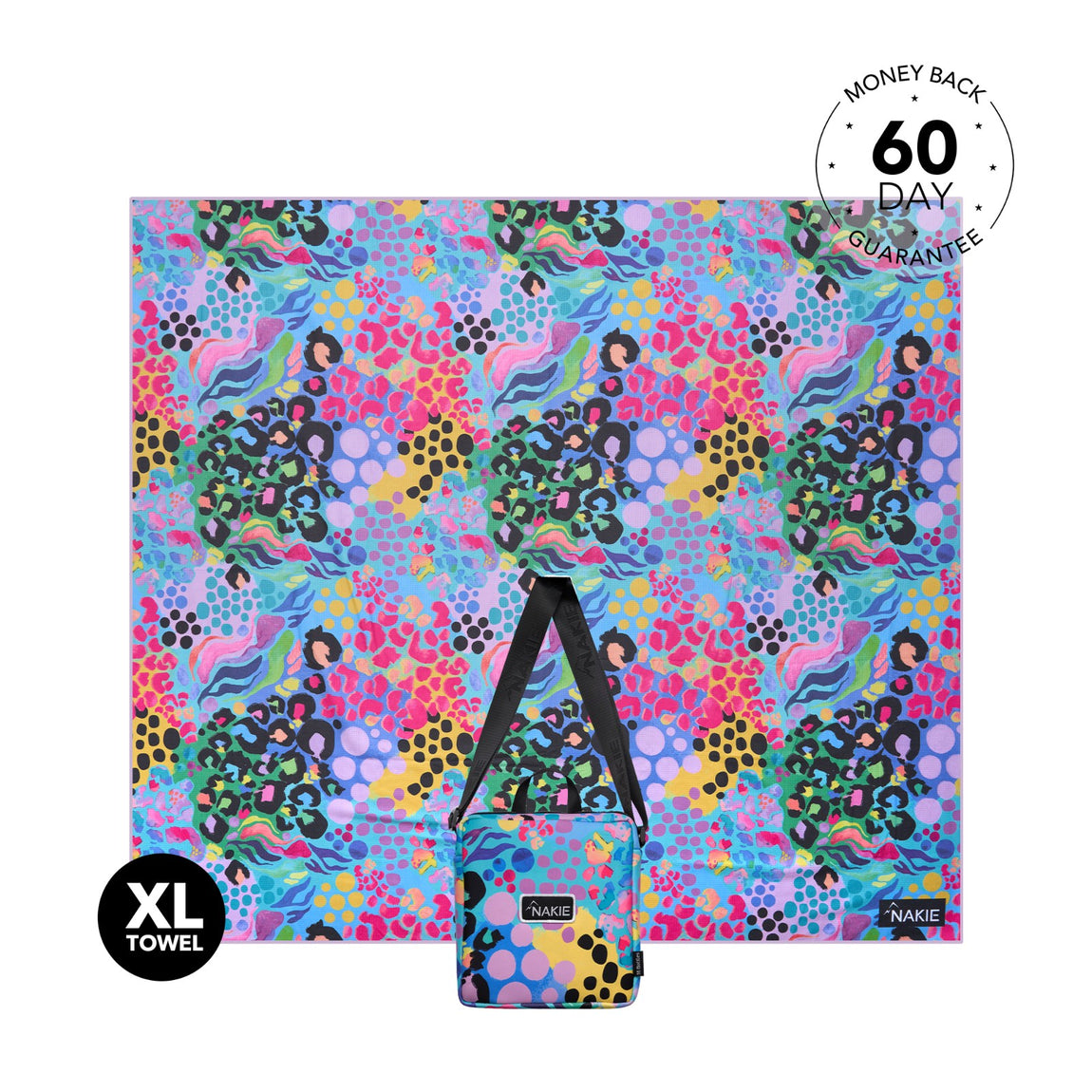 XL Kasey Rainbow - Recycled Sand Free Beach Blanket