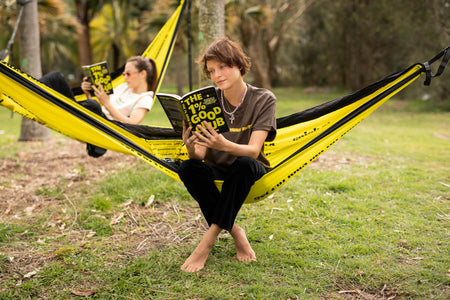 Good Human Factory - Recycled Hammock with Straps