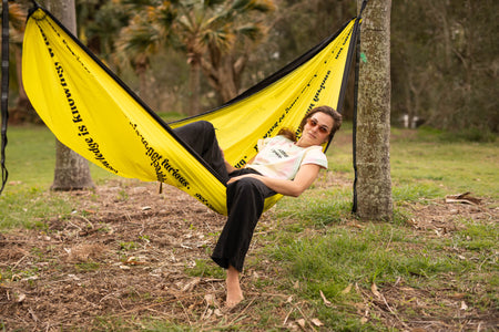 Good Human Factory - Recycled Hammock with Straps