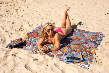 XL Holiday Dreams - Recycled Sand Free Beach Blanket