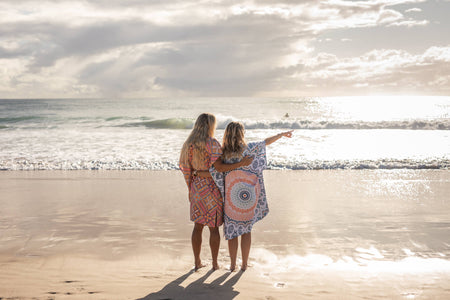 Couples Combo - Hooded Towel Recycled Sand Free