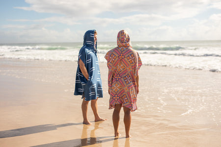 Couples Combo - Hooded Towel Recycled Sand Free