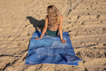Underwater Magic - Recycled Sand Free Beach Towel preview #6