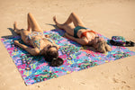 XL Kasey Rainbow - Recycled Sand Free Beach Blanket preview #5