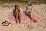 XL Rosy Tides - Recycled Sand Free Beach Blanket preview #2