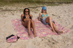 XL Rosy Tides - Recycled Sand Free Beach Blanket preview #12