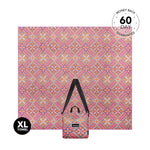 XL Rosy Tides - Recycled Sand Free Beach Blanket preview #1