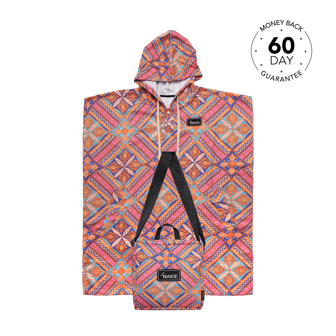 Rosy Tides - Hooded Towel Recycled Sand Free