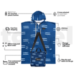 Salty Waves - Hooded Towel Recycled Sand Free preview #4