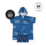 Salty Waves - Kids Hooded Towel Recycled Sand Free preview #1