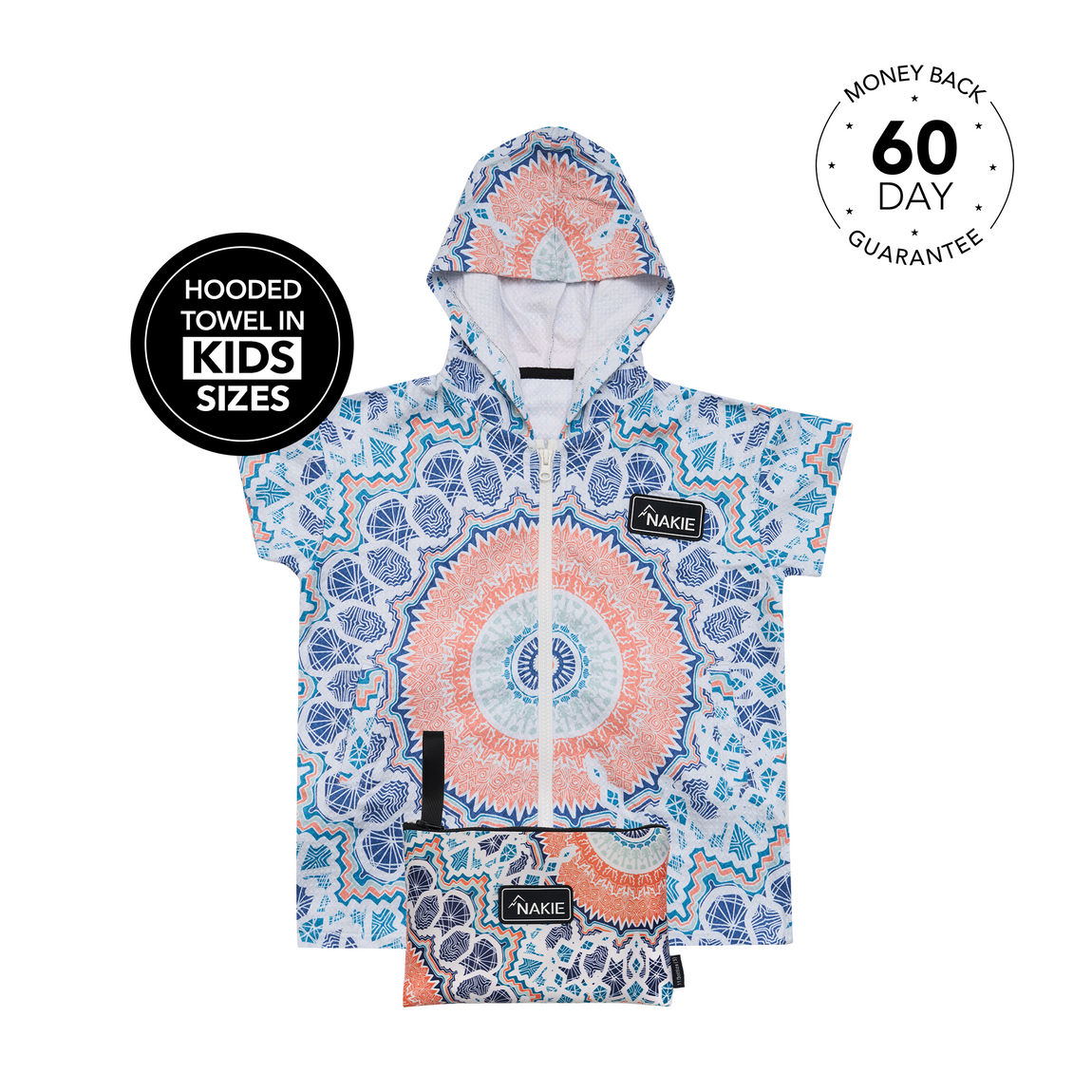 Sound of Summer - Kids Hooded Towel Recycled Sand Free