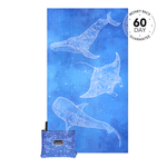 Underwater Magic - Recycled Sand Free Beach Towel preview #1