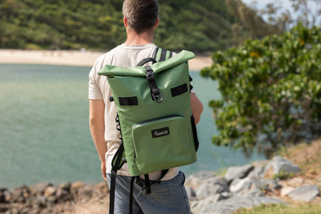 Spring Green - Recycled Cooler Backpack