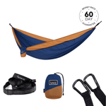 River Blue - Recycled Hammock with Straps