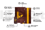 Hawthorn Hawks - AFL Sustainable Down Puffy Blanket preview #3