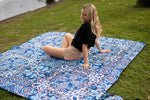 Indigo Soul - Recycled Picnic Blanket preview #2