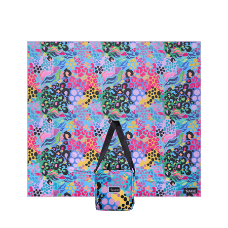 XL Kasey Rainbow - Recycled Sand Free Beach Towel Double