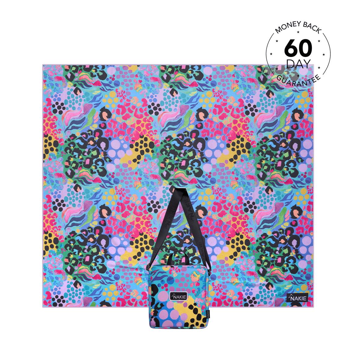 XL Kasey Rainbow - Recycled Sand Free Beach Towel Double