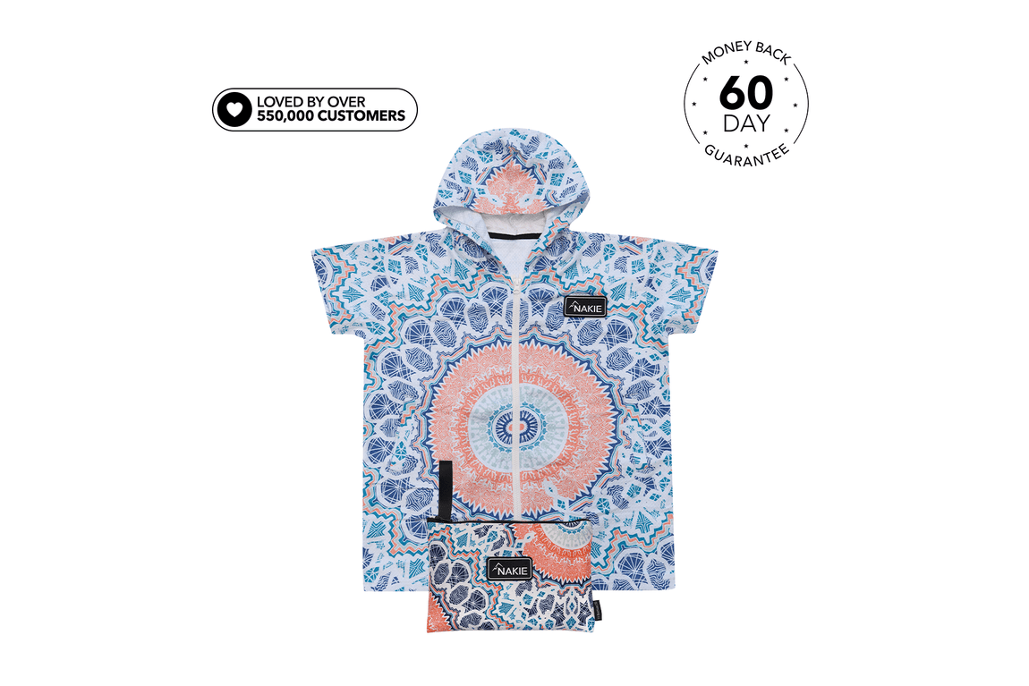 Sound of Summer - Kids Hooded Towel Recycled Sand Free