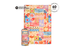 Retro Shores - Sustainable Down Puffy Blanket preview #1