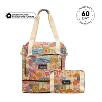 Retro Shores - Recycled Tote Bag