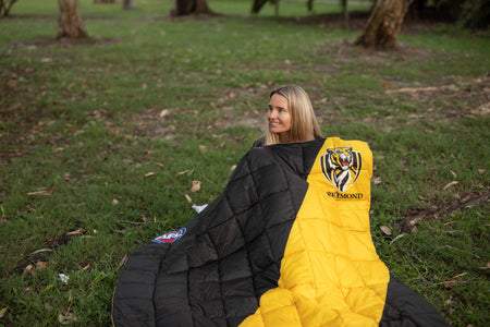 Richmond Tigers - AFL Sustainable Down Puffy Blanket