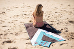 Port Adelaide Power - AFL Recycled Sand Free Beach Towel preview #9