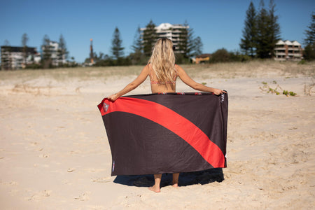 Essendon Bombers - AFL Recycled Sand Free Beach Towel
