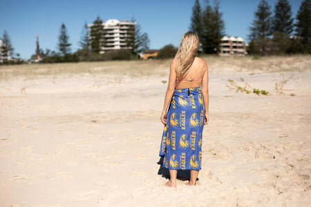 West Coast Eagles - AFL Recycled Sand Free Beach Towel