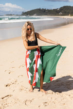 Rabbitohs - NRL Recycled Sand Free Beach Towel preview #7