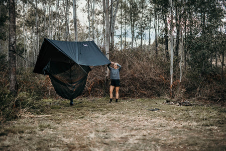 White - Ultralight Tarp No Knots