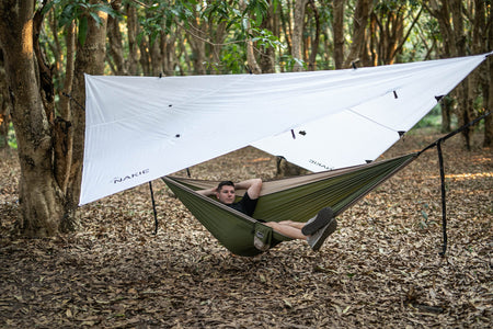 White - Ultralight Tarp No Knots