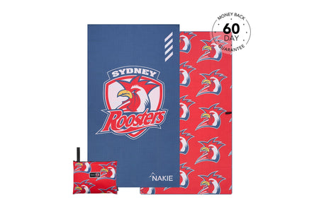 Roosters - NRL Recycled Sand Free Beach Towel