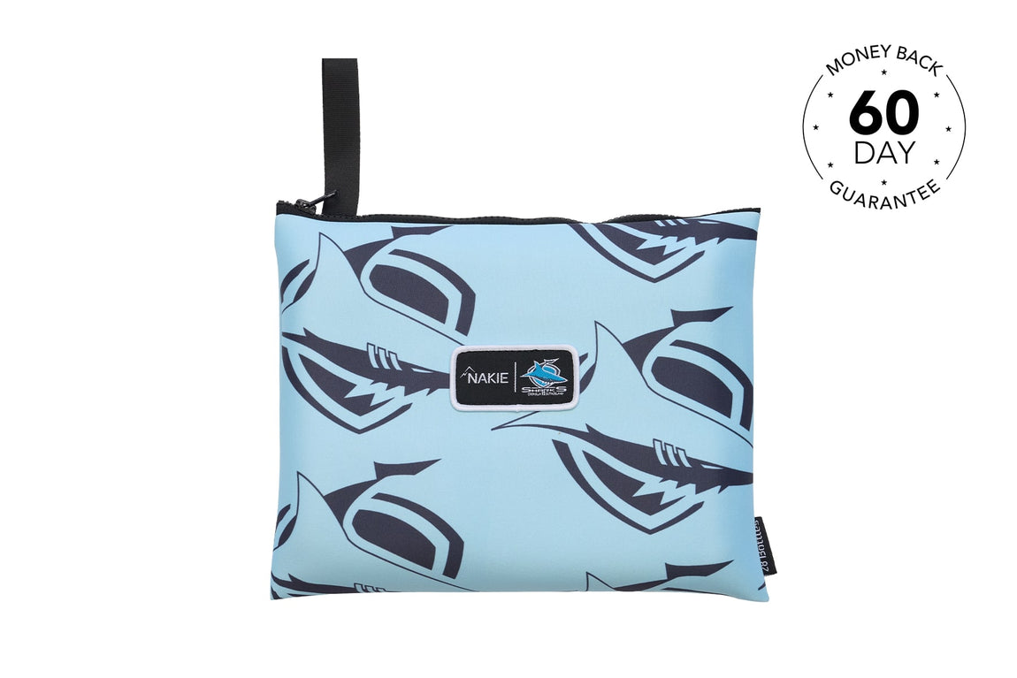 Sharks - NRL Recycled Sand Free Beach Towel