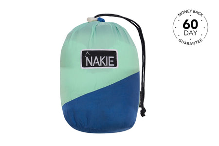 Sky Blue - Recycled Hammock with Straps