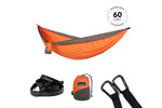 Sunburnt Orange -  Recycled Hammock with Straps preview #1