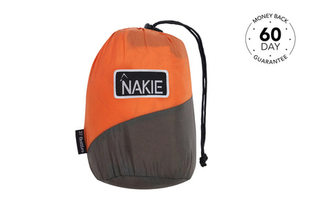 Sunburnt Orange -  Recycled Hammock with Straps