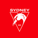 Sydney Swans - AFL Recycled Sand Free Beach Towel colour swatch