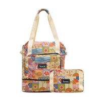 Retro Shores - Recycled Tote Bag