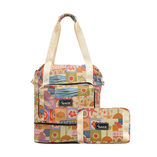 Retro Shores - Recycled Tote Bag