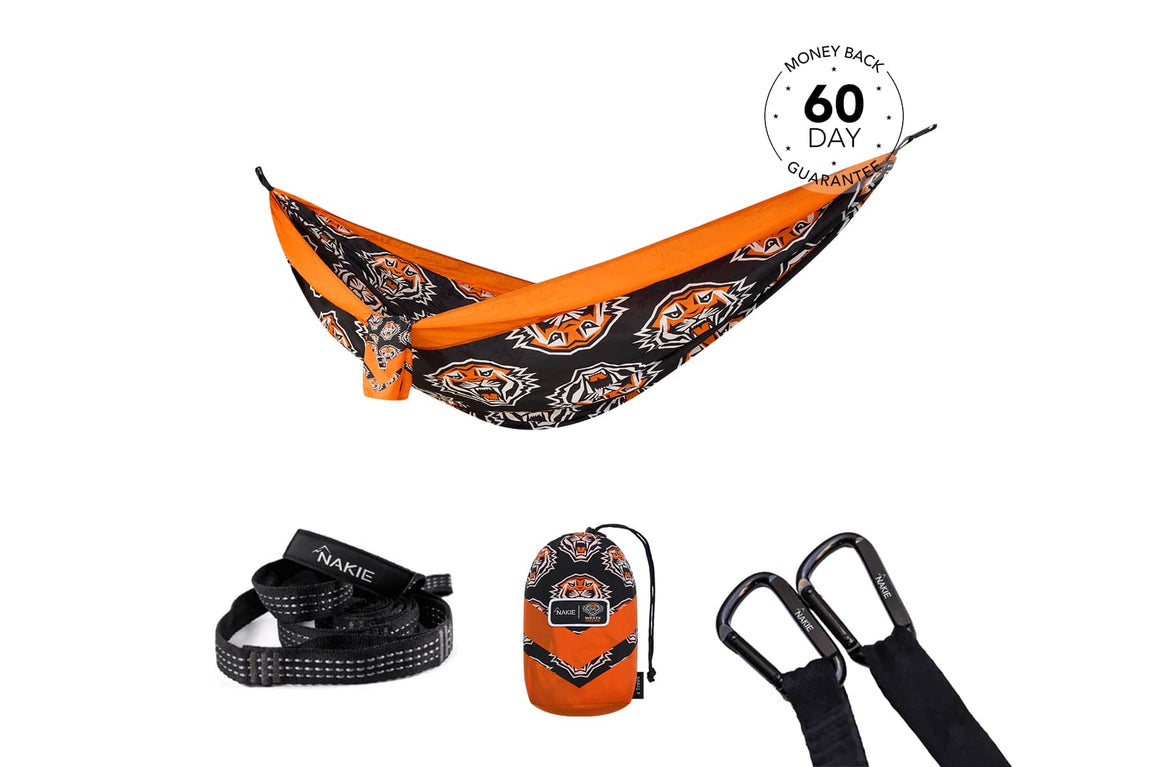 Tigers - NRL Recycled Hammock with Straps