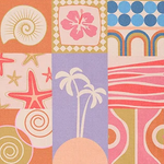 Retro Shores - Recycled Tote Bag