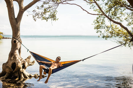 Recycled Hammock with Straps × 2 - Couple Combo