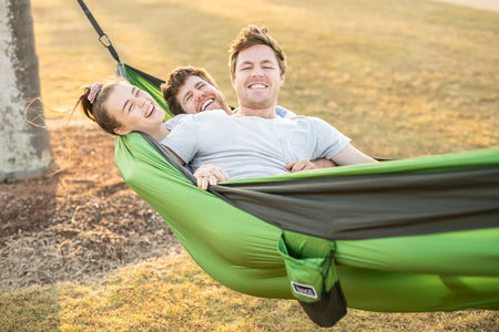 Recycled Hammock with Straps - All Colours