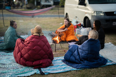 Sustainable Down - Puffy Blanket x 2 - Couples Combo