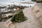 Olive Green - Sustainable Down Puffy Blanket preview #8