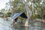 Recycled Hammock and Tarp Combo