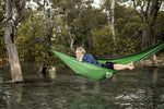 Forest Green - Recycled Hammock with Straps