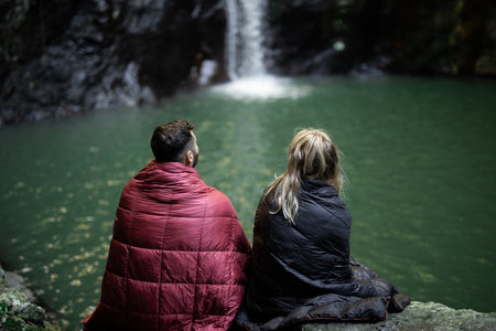 Sustainable Down - Puffy Blanket × 2 - Couples Combo